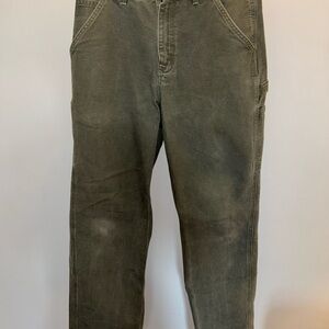 Carhartt Men's Cargo Pants in Olive